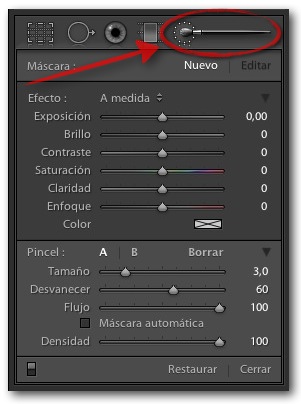 Herramienta Pincel de ajuste de Lightroom Herramienta &Quot;Pincel De Ajuste&Quot;, De Lightroom