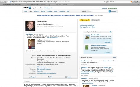 Linkedin De Joan Boira