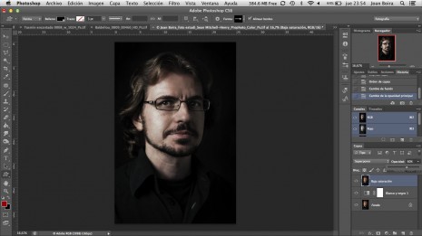 Cómo aplicar un efecto para retrato en Photoshop. Tips & Tricks 14 2 Capa De Color &Quot;Desaturada&Quot;