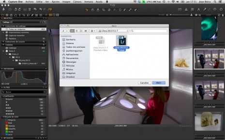 Importar Catálogos De Otros Programas En Capture One 7.1.3