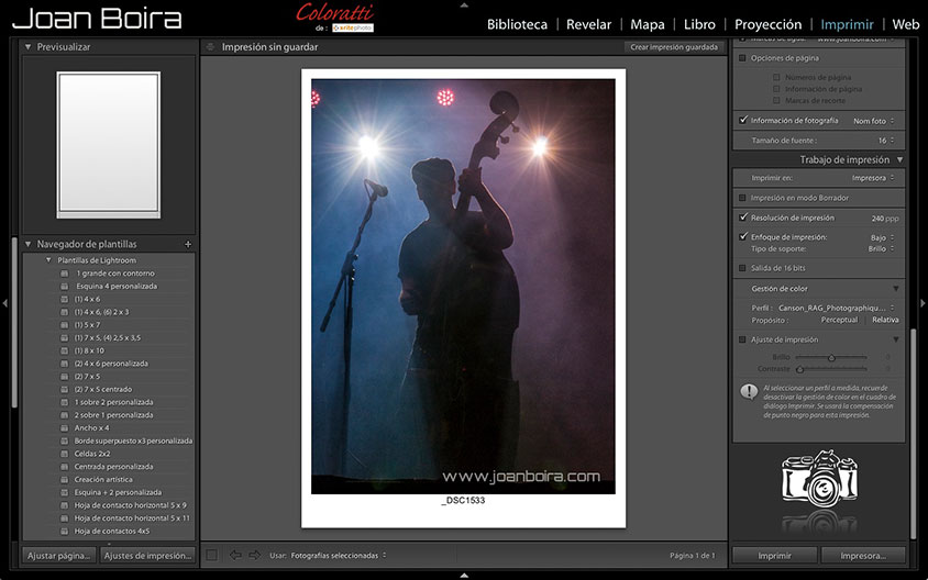 Cómo Imprimir En Lightroom