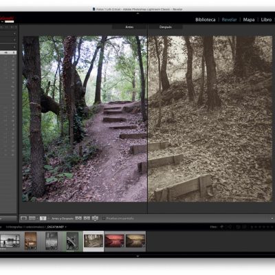 Curso de Lightroom en grupo y presencial (16h)