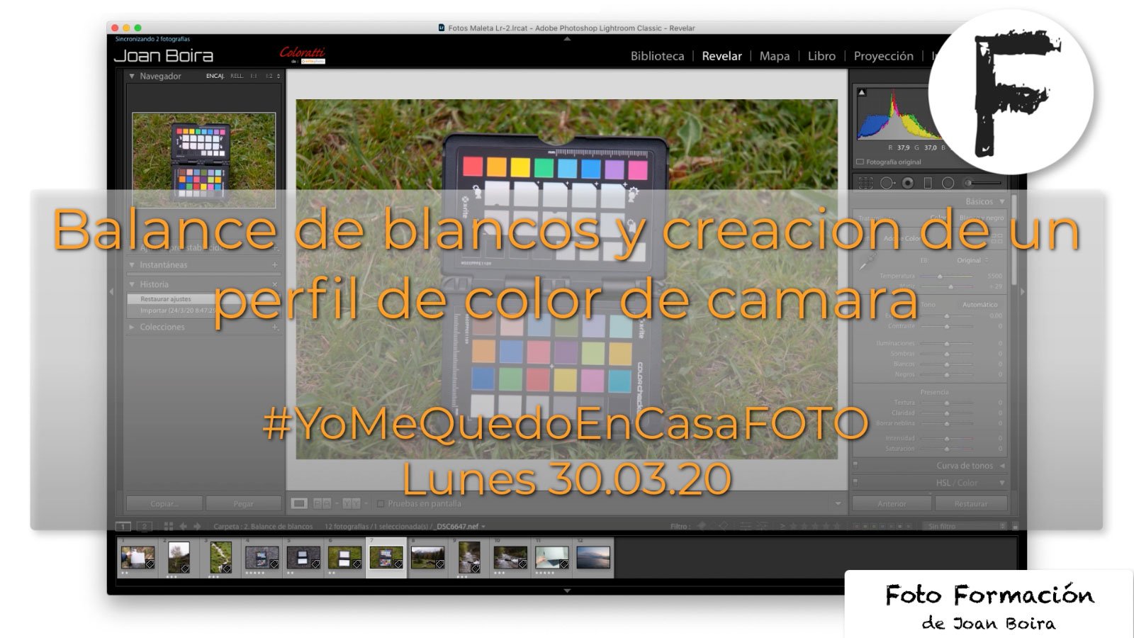 Balance De Blancos Y Creacion De Un Perfil De Color De Camara