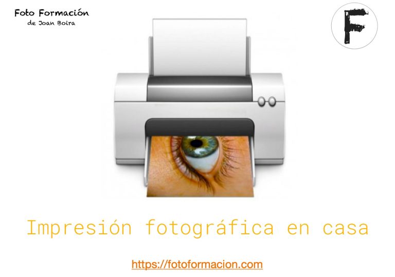 Impresión Fotográfica En Casa
