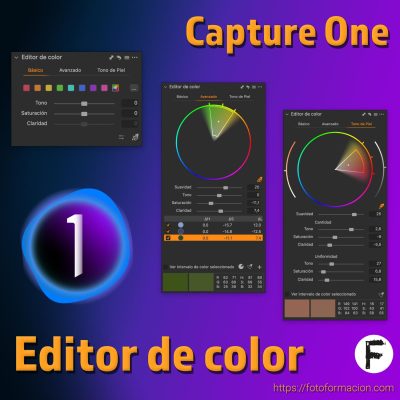 Editor de color en Capture One 22