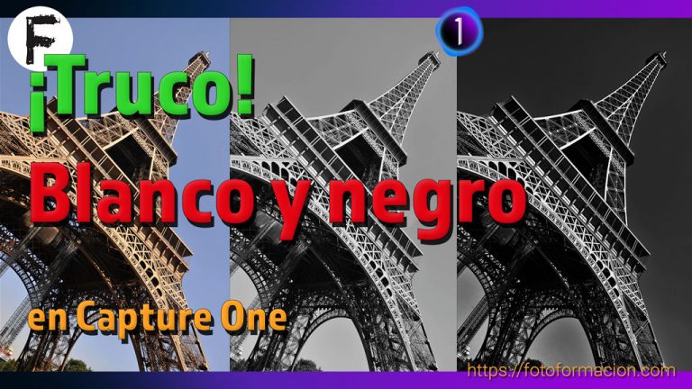 Truco De Blanco Y Negro En Capture One