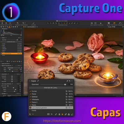 Capas en Capture One. Curso online