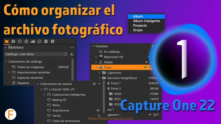 Cómo Organizar El Archivo Fotografico Con Capture One
