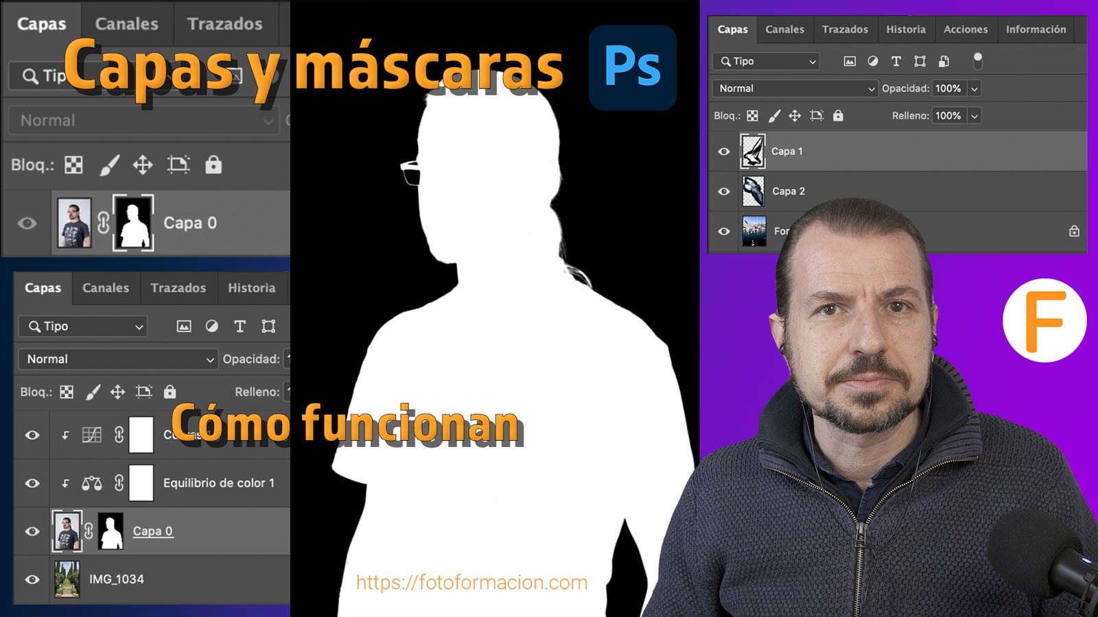 Capas Y Máscaras De Photoshop En Tres Minutos