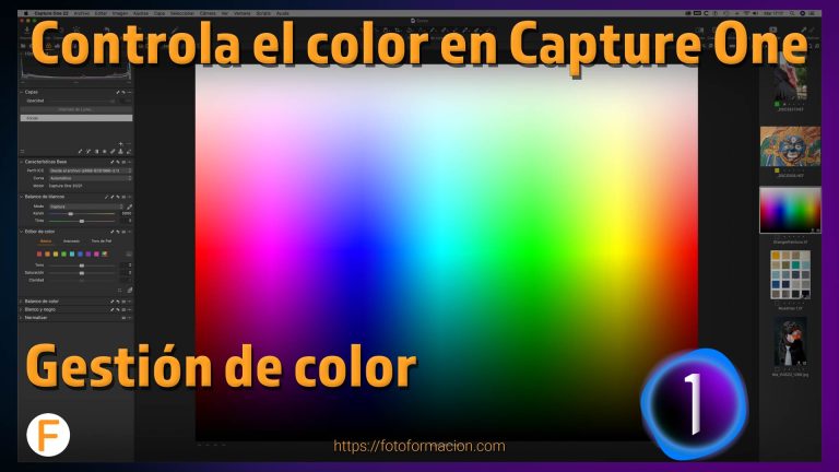 Controla El Color En Capture One. Gestión De Color
