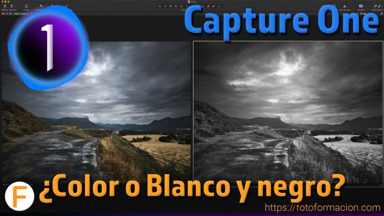 ¿Color O Blanco Y Negro? En Capture One