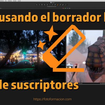 Editando con el borrador magico de Capture One