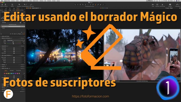 Editando Con El Borrador Magico De Capture One