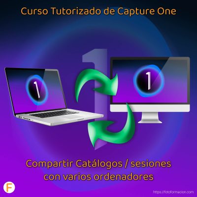 Cómo trabajar un catálogo o sesión de Capture One, en varios ordenadores