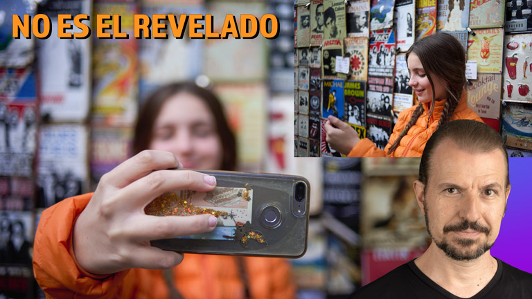 Fotografía Antes Y Después Revelado Ejemplo Imagen Sin Centro De Interés