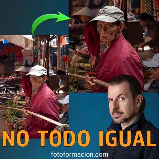 Tipo De Revelado En Fotografía Ejemplo Antes Y Después Edición