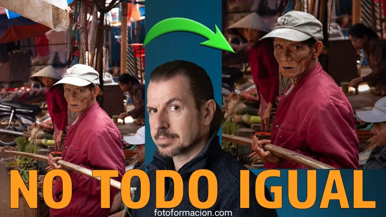 Tipo De Revelado En Fotografía Ejemplo Antes Y Después Edición